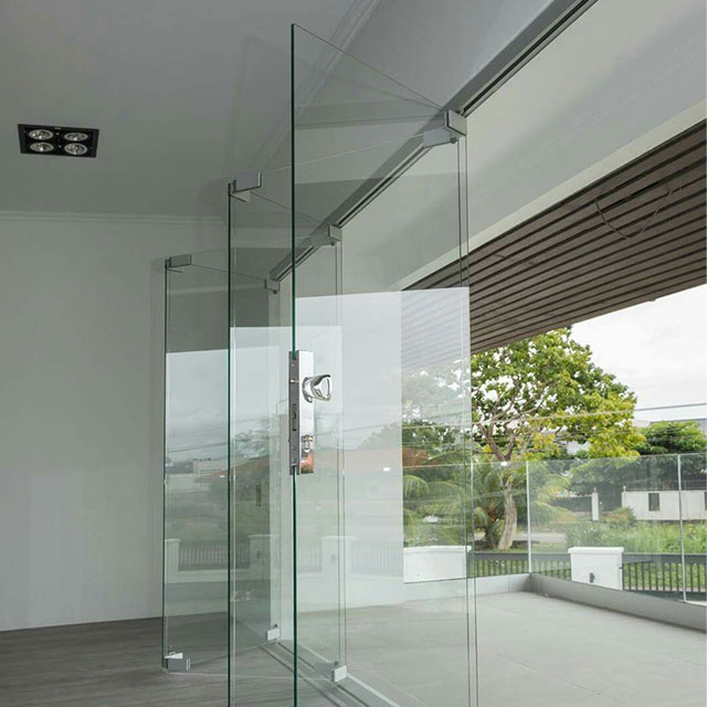 glass door installation